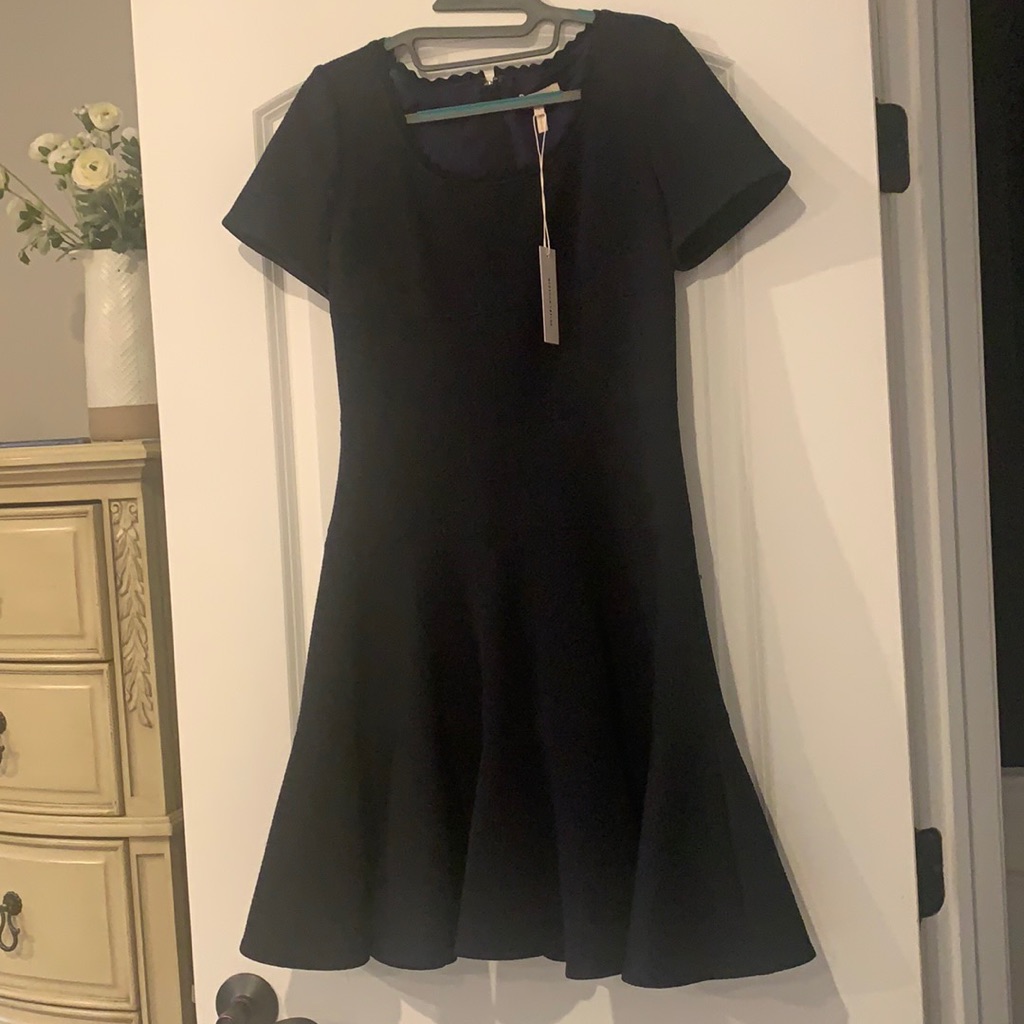 Rebecca Taylor Navy Dress Size 4